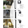 Уличный настенный светильник NOVOTECH ROCA 357521 NV-357521